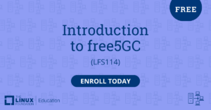 無料の5Gネットワーキングトレーニング - Linux Foundationによるfree5GC（LFS114）の紹介プロモーション画像